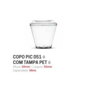 copo Pic 051 com tampa