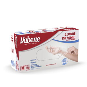 Luva de Vinil Sem Pó Vabene