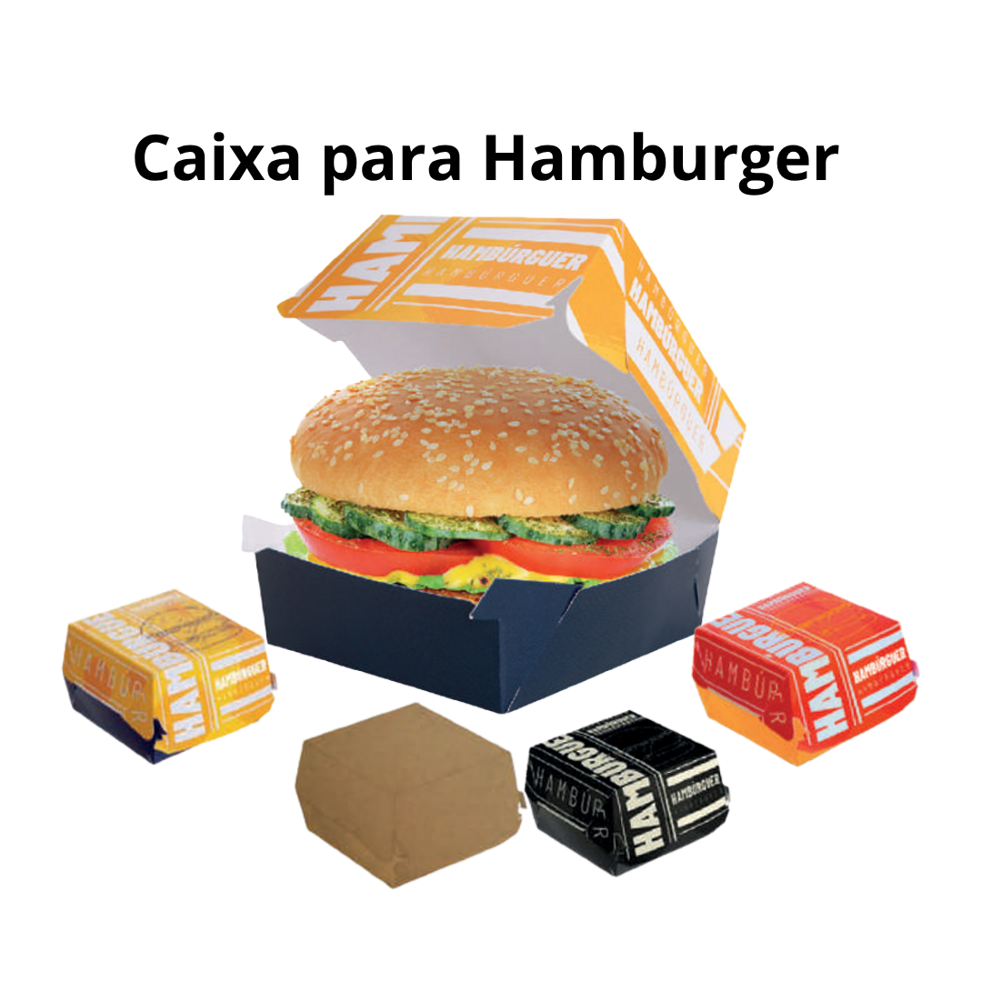 Caixa hamburger Delivery Caixa Hamburguer Delivery